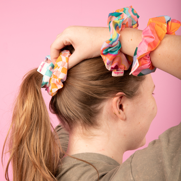 Trippy Dippy Scrunchie Set