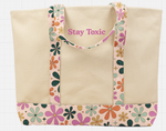 Stay Toxic Betty Bloom Medium Tote