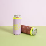 Smiley Reversible Slim Can Holders