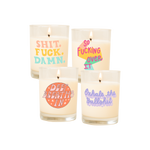 Soy Candle Rocks Glass Variety of Toot Sayings