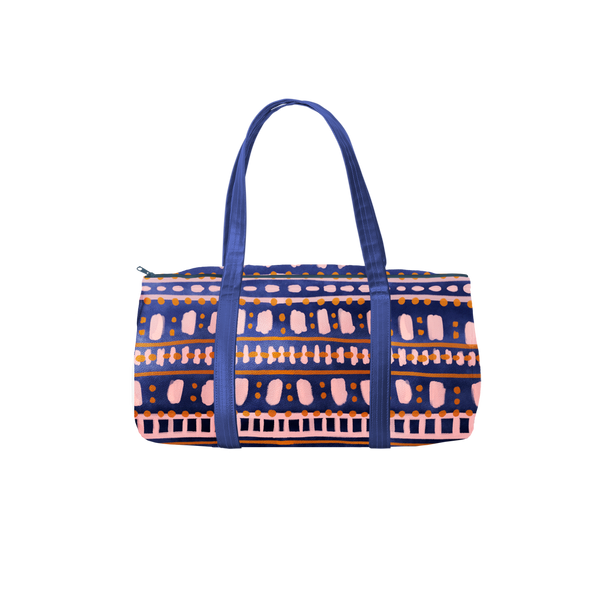 Darling Duffel with boho dress