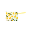 Poptart-To-Go Lemons is a small pouch wristlet in yellow with lemons pattern.