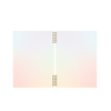 gradient pages inside of journal notebook