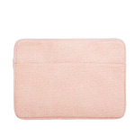 Pink Straw Laptop Sleeve is a cute laptop case in 15 inch size.