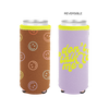 Smiley Reversible Slim Can Holders