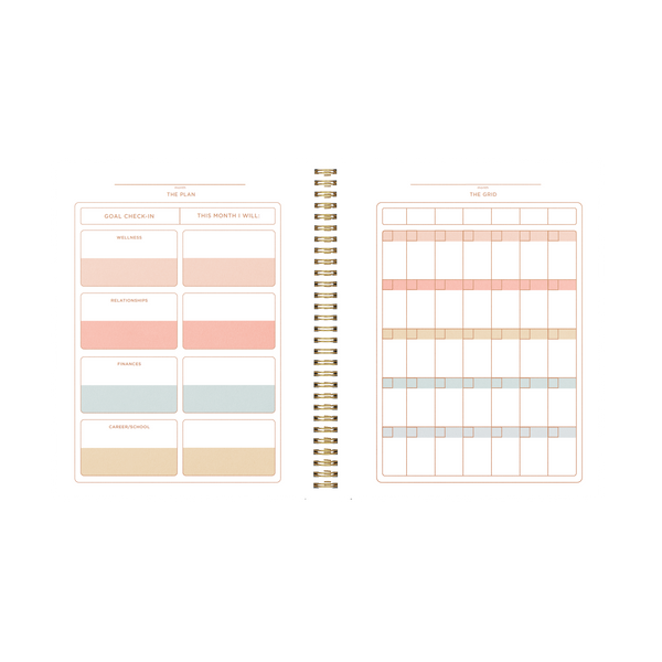 Perpetual Planner - Color Block - Talking Out Of Turn