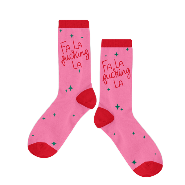 Holiday Socks - Talking Out Of Turn