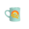  A mint diner mug with 