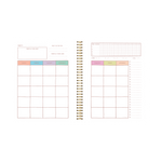 Perpetual Planner - Goal Getter Lite - Talking Out Of Turn opened on monthly undated calendar.